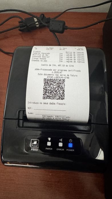 Vendo caixa registradora