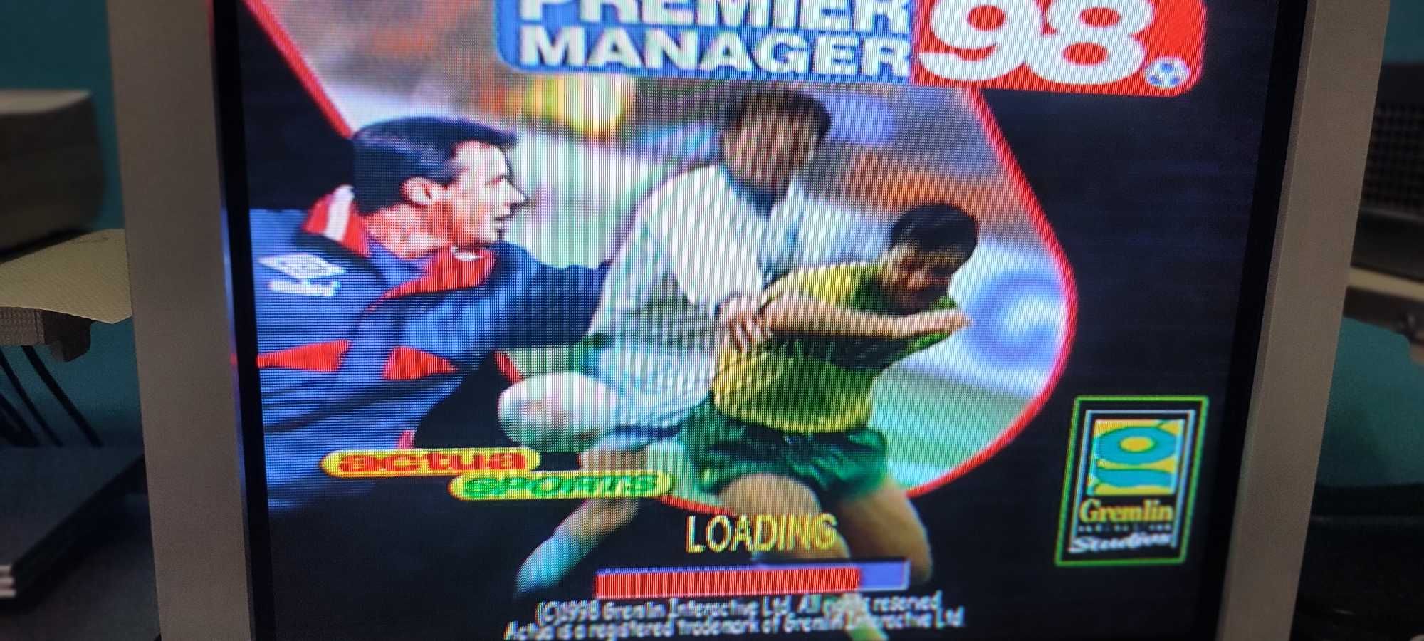 RETRO Premier Manager 98 PlayStation PSX PS1