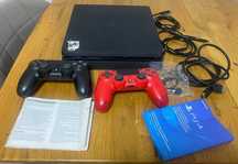 PS4 Slim 1TB + 2 джойстики + 4 ігри (Diablo, MK XL, UFC 3, FIFA 20)