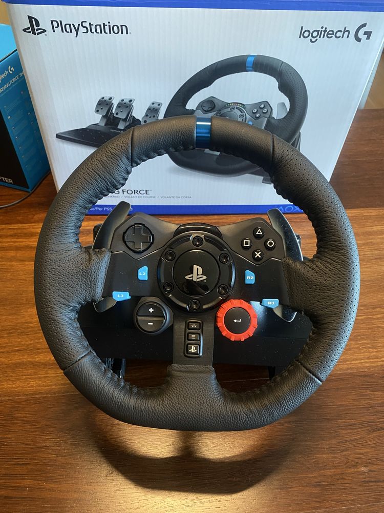 Volante Logitech G29 + Manete de Velocidades - Como Novo