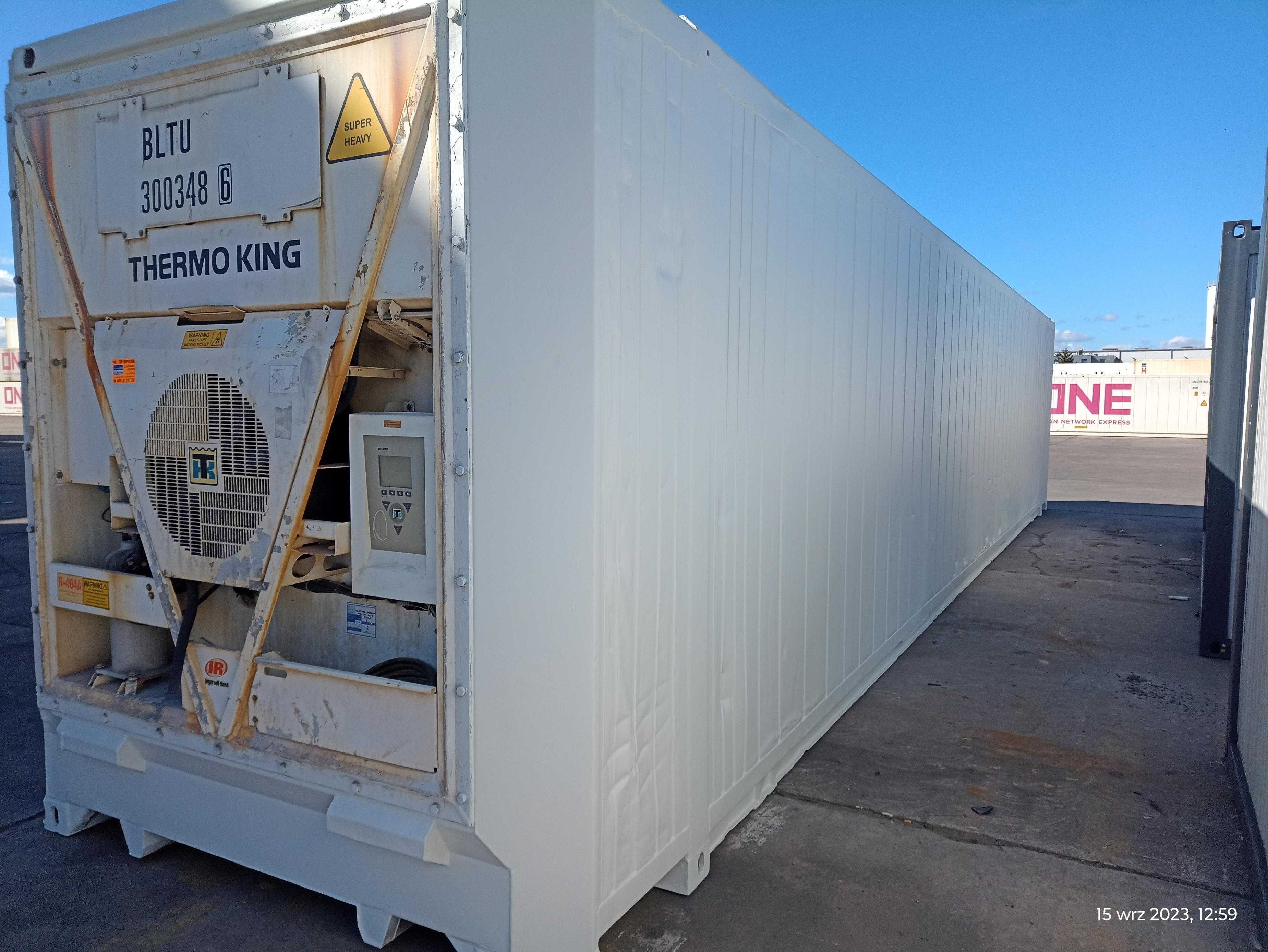 Duży Kontener chłodniczy 45 HCRF na sprzedaż chłodnia kontenerowa