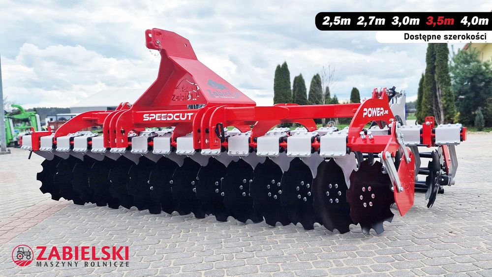 Brona Talerzowa Zabiel 3.5m dostawa OD RĘKI 2025