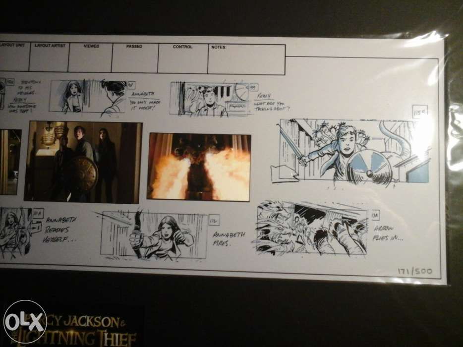Storyboard Percy Jackson - Edição Limitada