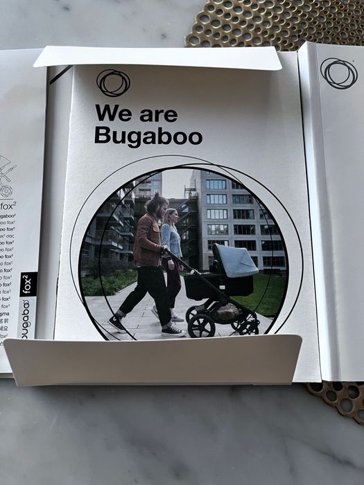 Wozek Bugaboo Fox 2  2w1, torba do wozka, akcesoria