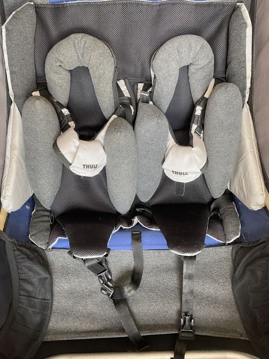 Thule chariot cx 2 komplet + zestaw do joggingu