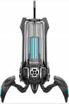 Głośnik Bluetooth GravaStar G5 25W LED czarny jak nowy