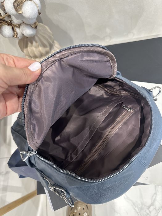 Рюкзак-сумка  денім