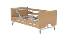 Cama Elétrica Elevatória (c/ Grades em Madeira) - NOVA