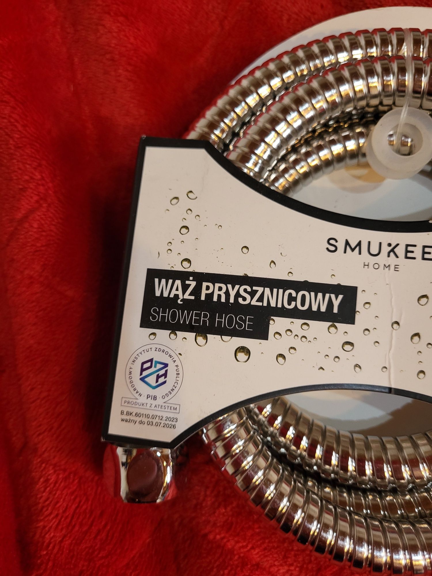 Wąż prysznicowy 150cm Smukee home
