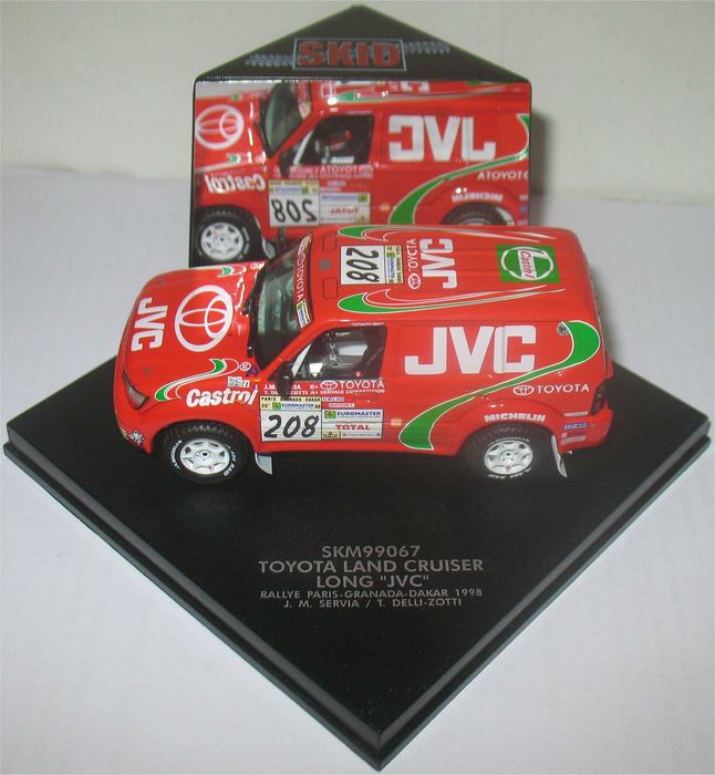 Skid - Toyota Land Cruiser - Dakar 1998 - Josep María Servià