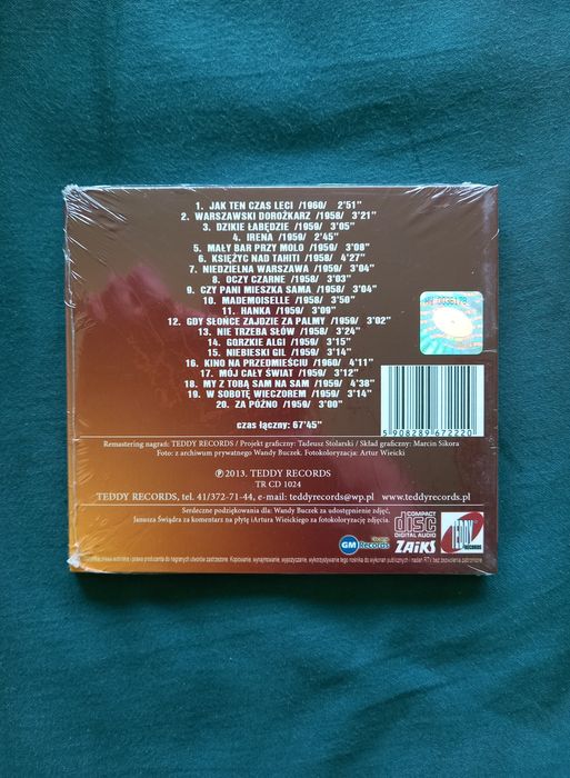 Olgierd Buczek Jubileusz 80 lat płyta CD Teddy Records