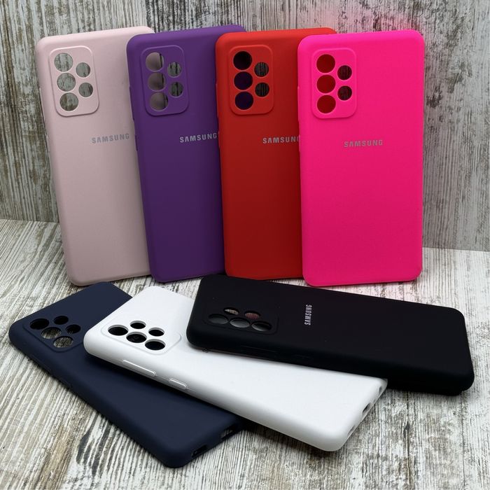 Топ‼️ Чехол Original Silicone Case на Samsung А52/ А53/ А73