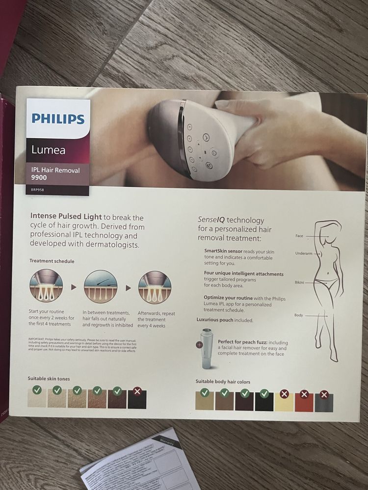 Depilator Philips Lumea 9900 IPL