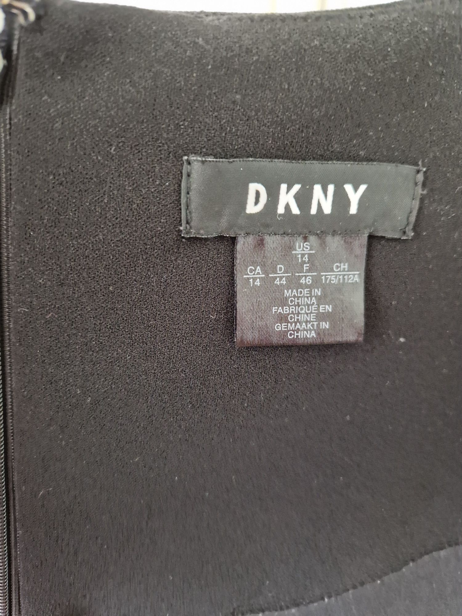 Sukienka DKNY czarna XL
