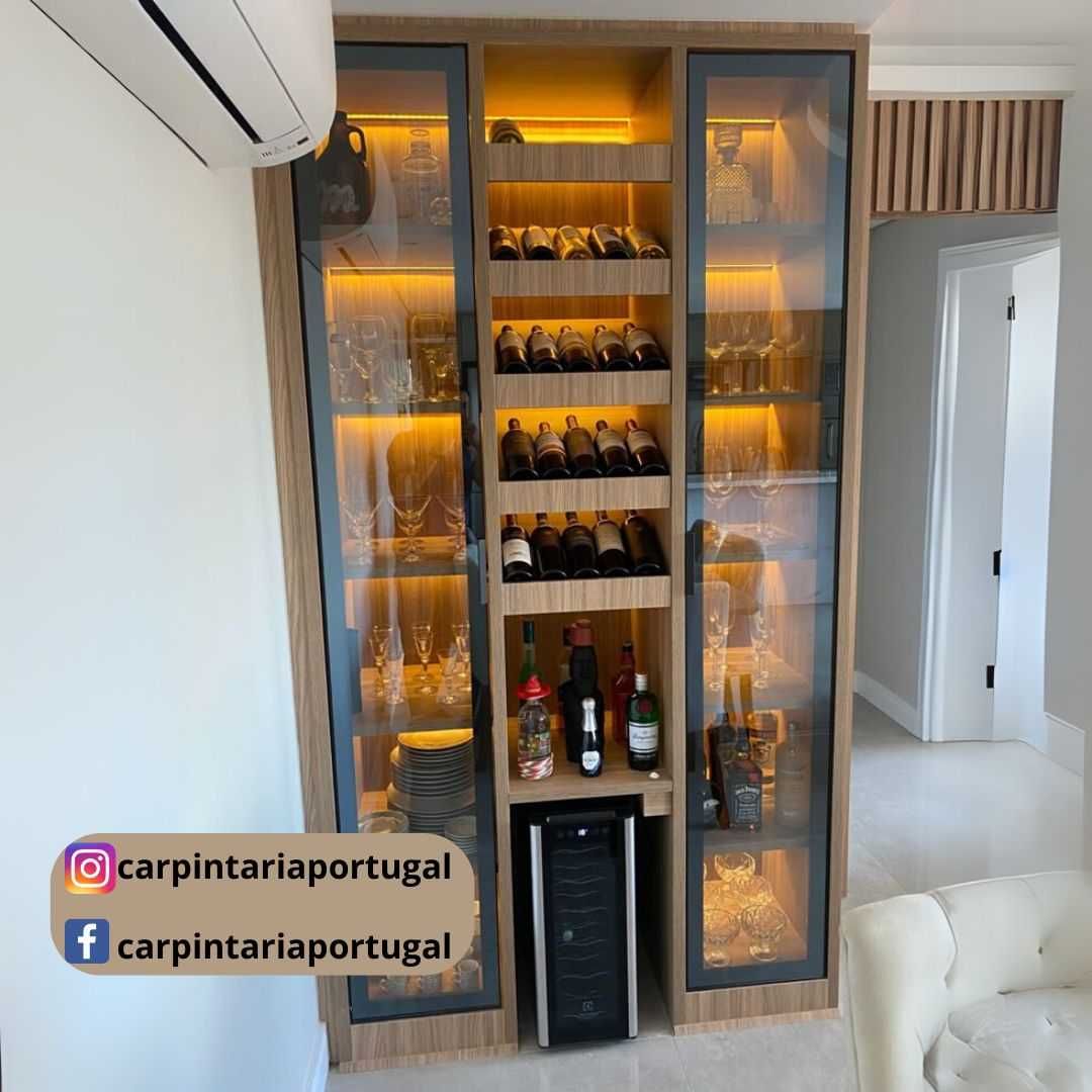 Cristaleiras personalizadas