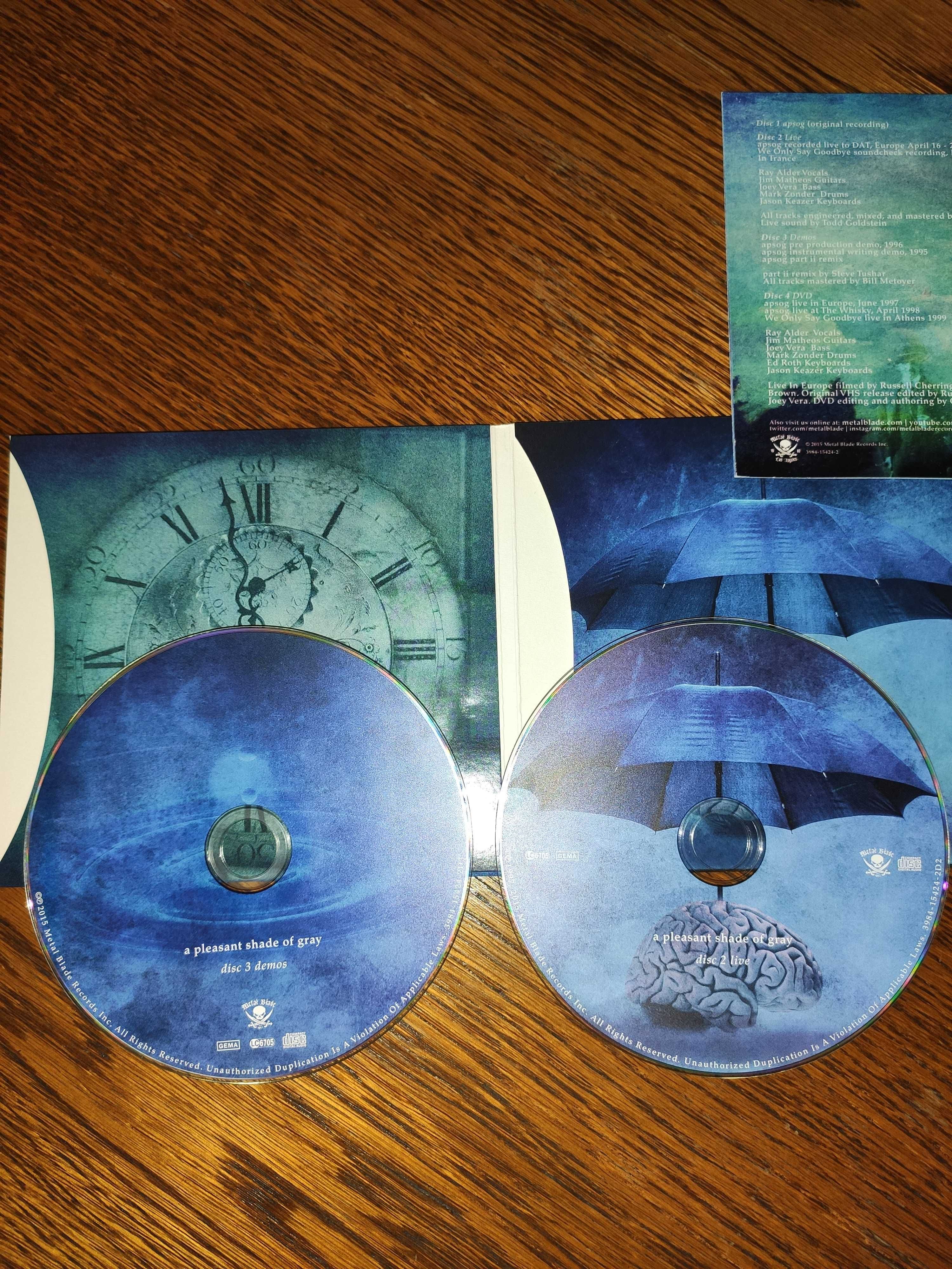 Fates Warning - A pleasant shade of gray, 3CD+1DVD 2015, MB