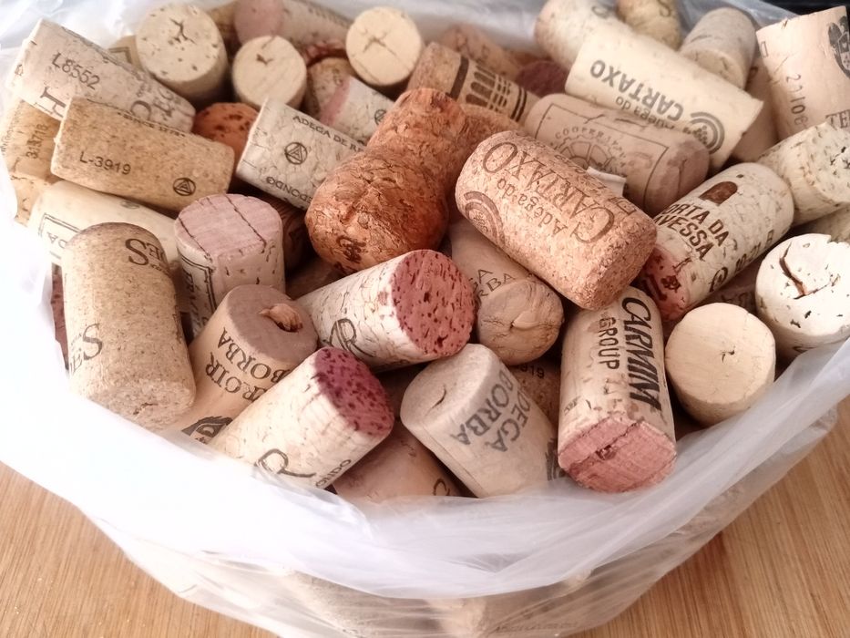Rolhas cortiça carimbadas