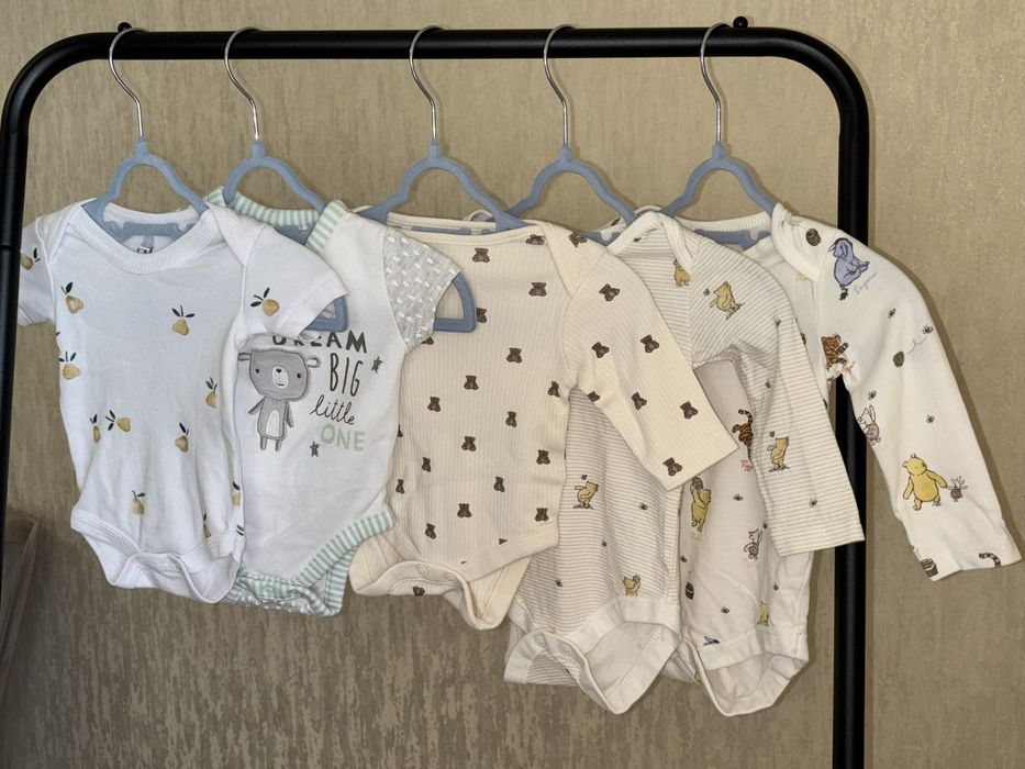 Набір бодіків 0-3міс