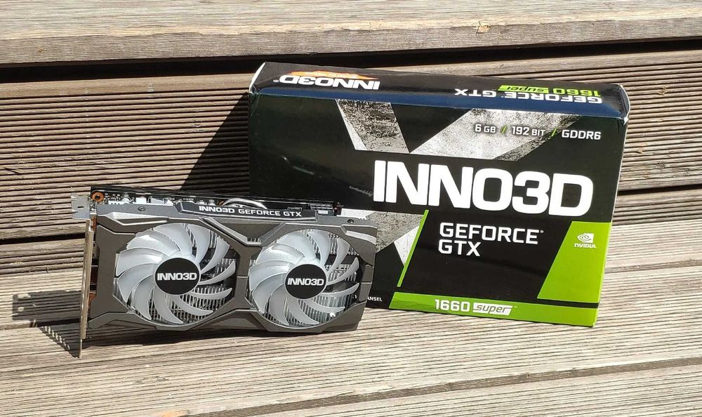 Видеокарта Inno3D GeForce GTX 1660 Super Twin X2 6144MB