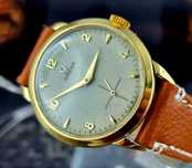 Złoty 18k Luksusowy Zegarek „Omega Tresor” Vintage XL Jumbo Unikat !!!