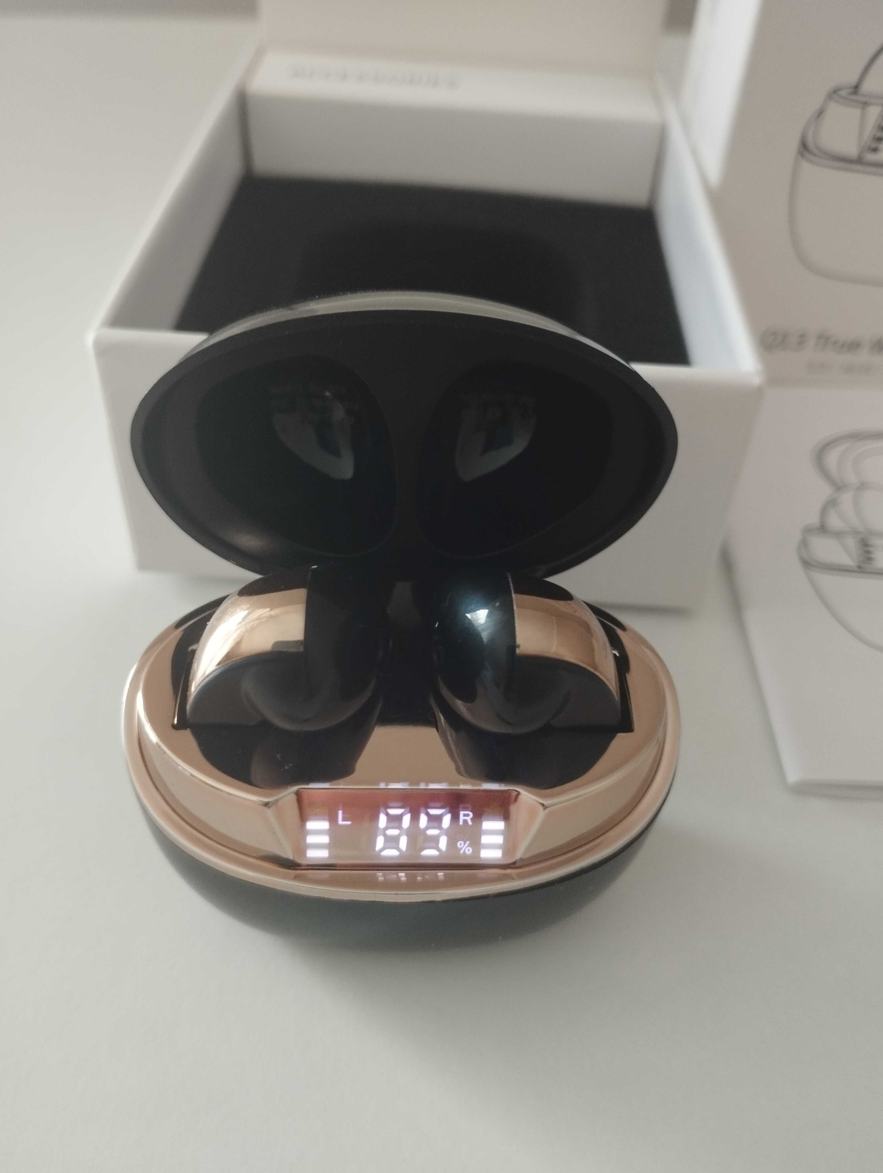 BESNOOW Słuchawki Bluetooth, bezprzewodowe douszne Bluetooth 5.3, Q13.