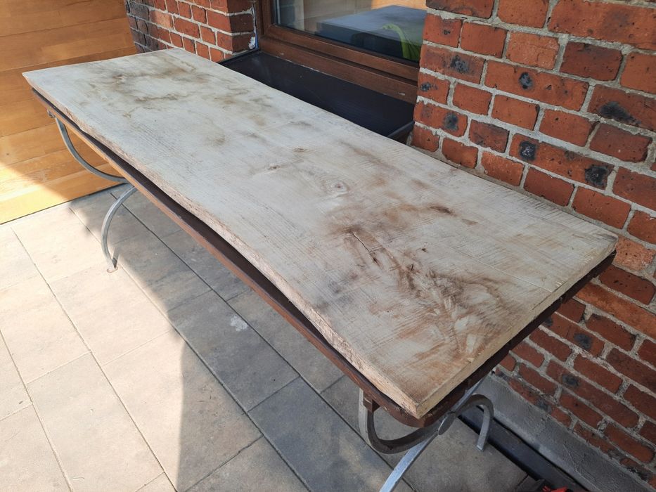 Blat monolit debowy stół prostokąt