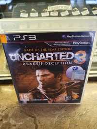 Gra gry ps3 Playstation 3 uncharted 3 Drake's Deception oszustwo GOTY