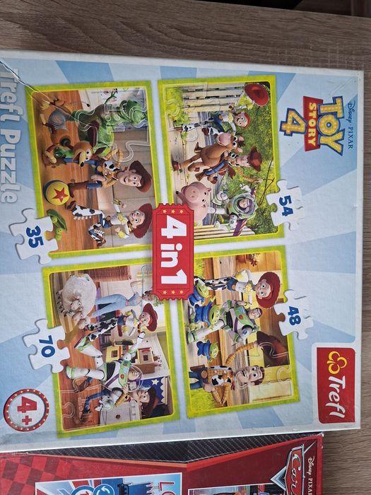 Puzzle Toy Story Auta Safari
