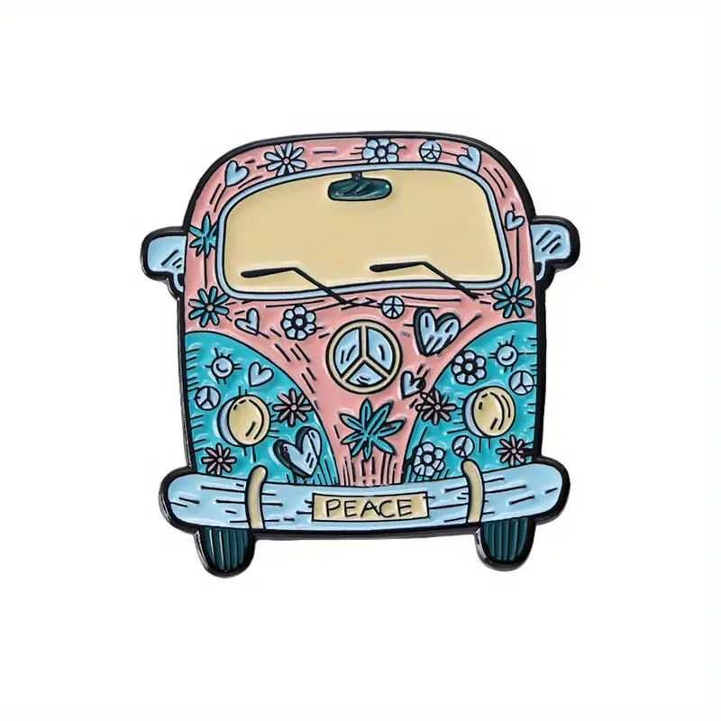 PIN | Peace Bus Hippies