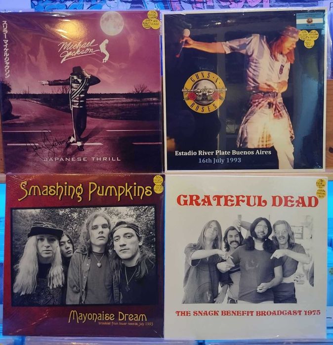 Vinil Smiths Nirvana Bowie M.Jackson Guns n`Roses Slipknot B.Sabbath