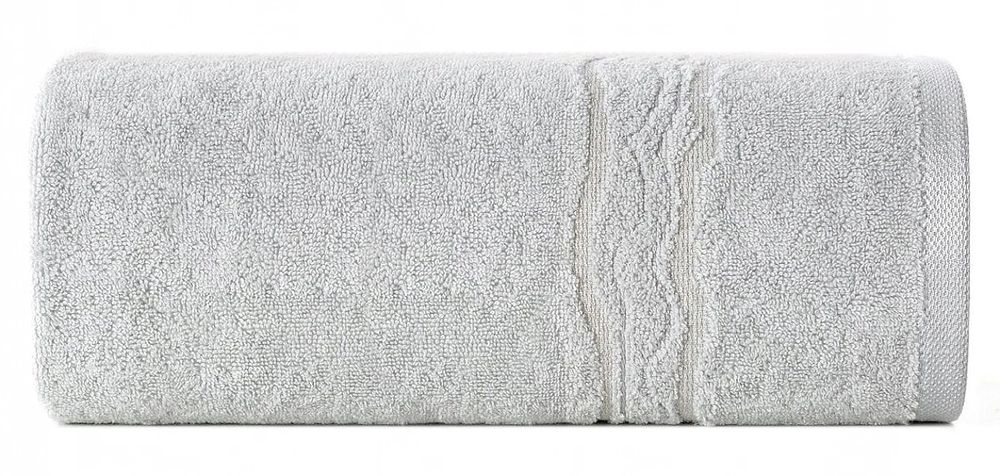 Ręcznik 50x90 Kąpielowy Frotte 04 Srebrny