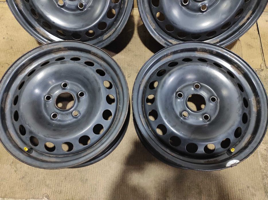 Оригінальні сталеві диски VW 5х112 R15 ET47 Skoda, Passat, Audi Golf