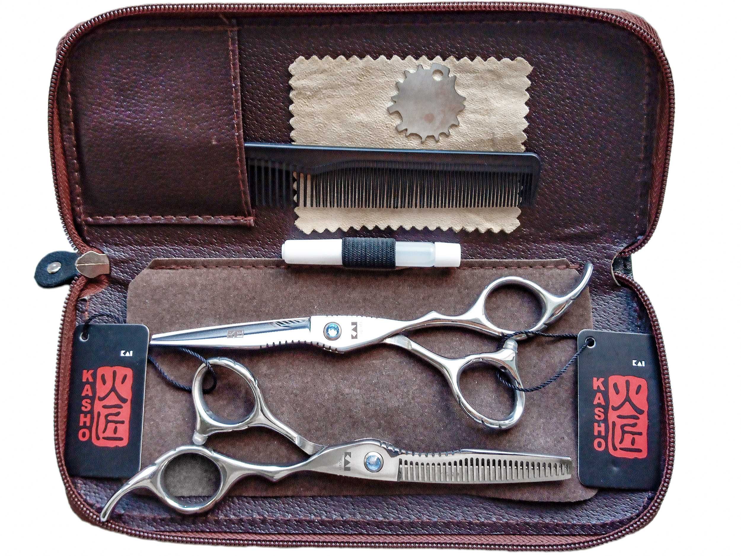 Парикмахерские ножницы Kasho 6.0 профессиональные стрижки волос