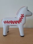 Ikea koń konik ceramiczny malowany Vinterfind