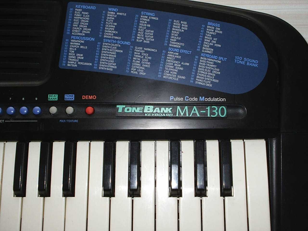Keyboard dla dzieci Casio MA-130