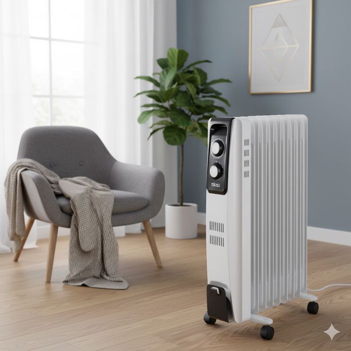 Обігрівач масляний DSP KD-3021 — 2000 Вт, 9 секцій