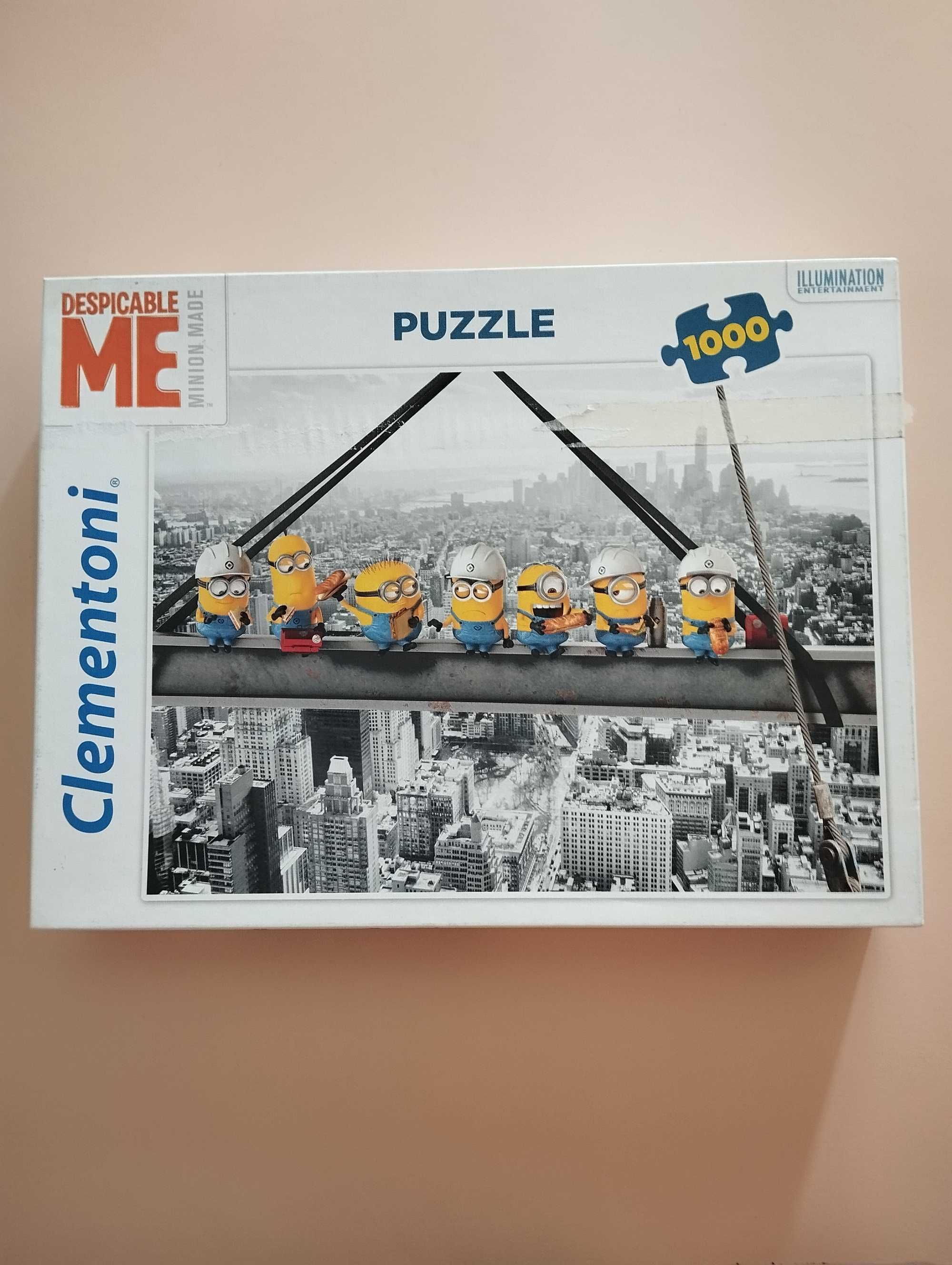 Puzzle Clementoni: Minionki (39370). 1000 elementów.