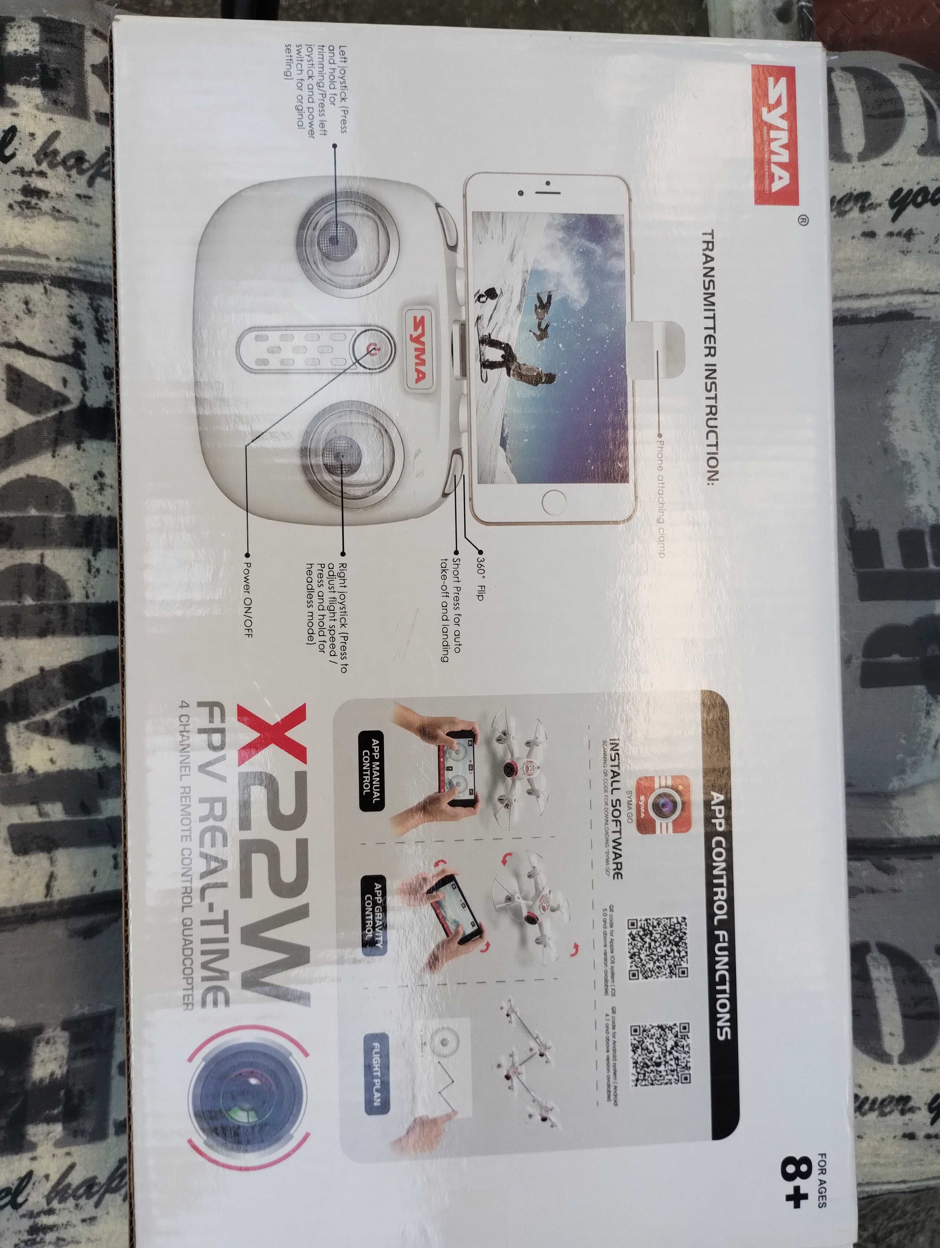 Dron SYMA X22W  FPV Real-time