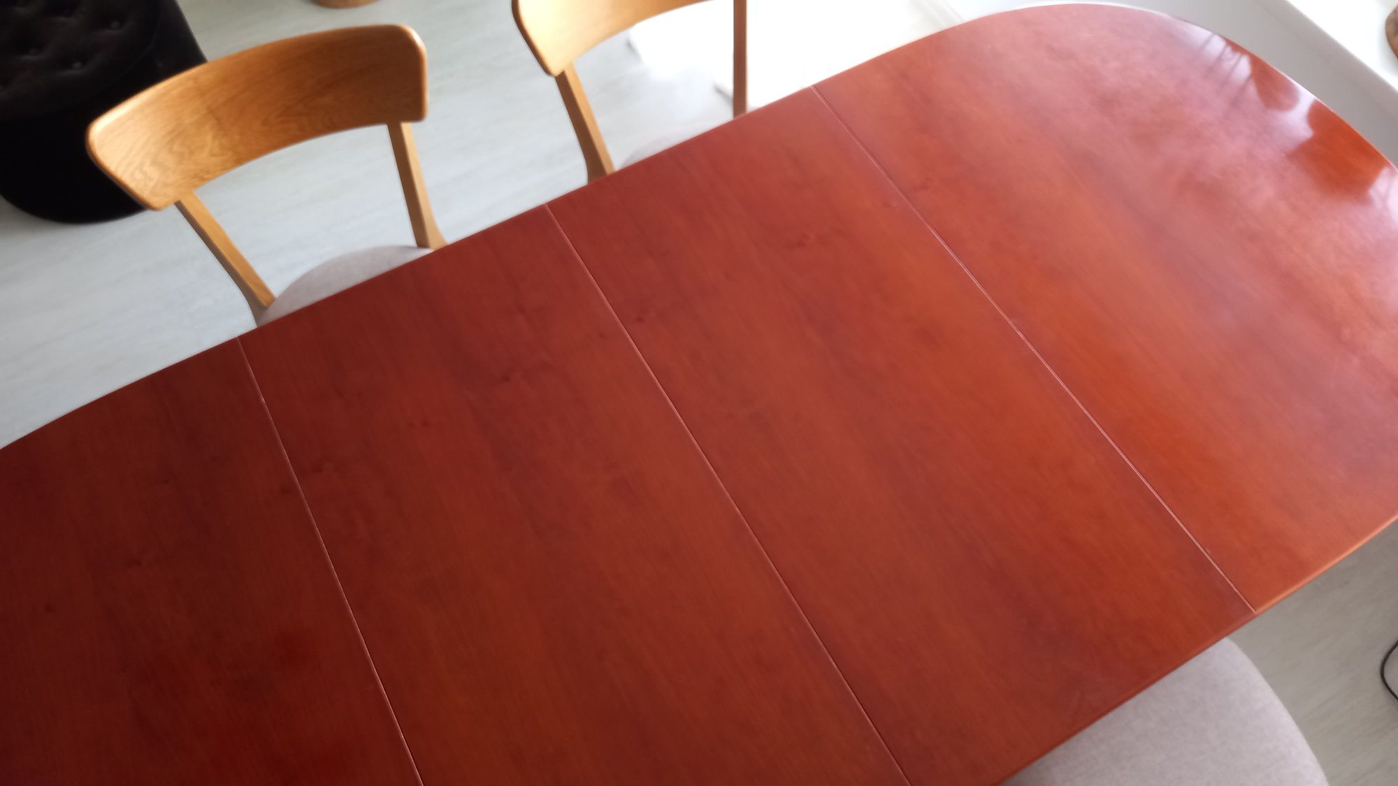 Stół  drewniany rozkładany czereśnia