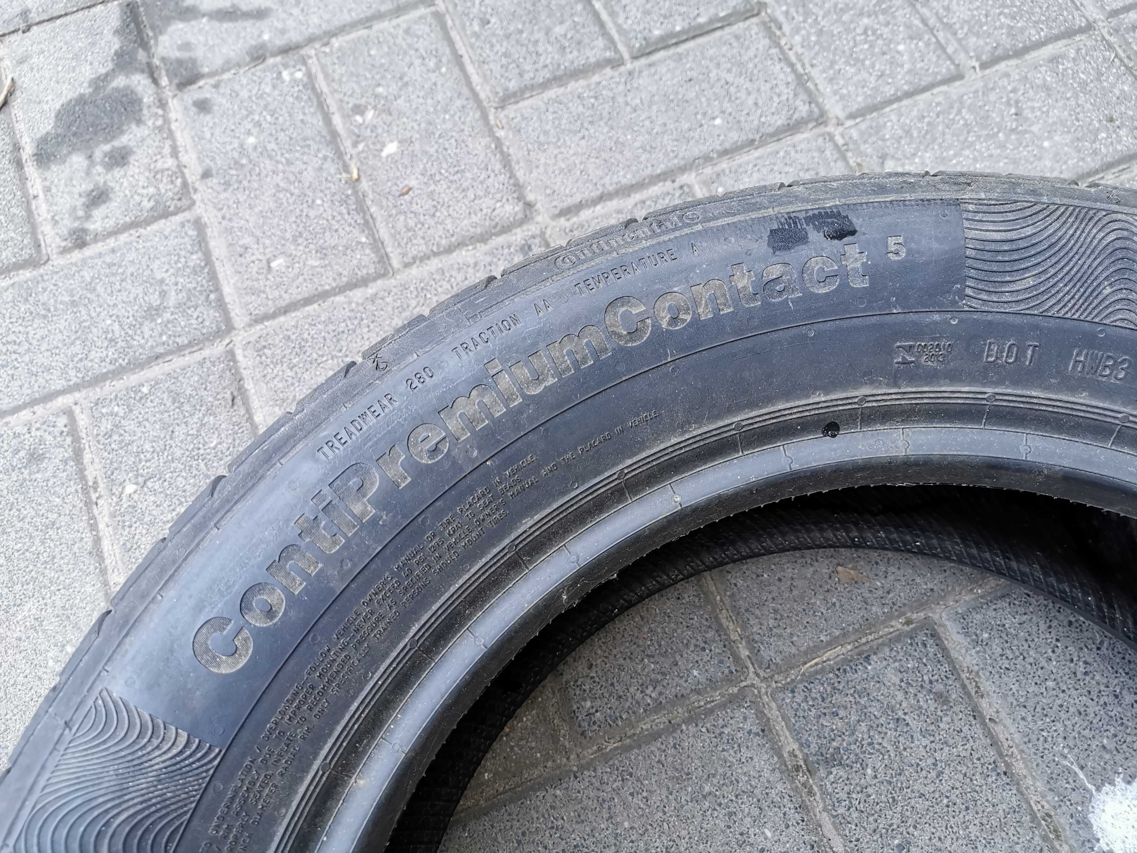 1x Continental PremiumContact 215/55r16 93W 6mm N3612