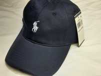 Nowa czapka z daszkiem-kolorze granatowym Polo Ralph Lauren-oryginal.