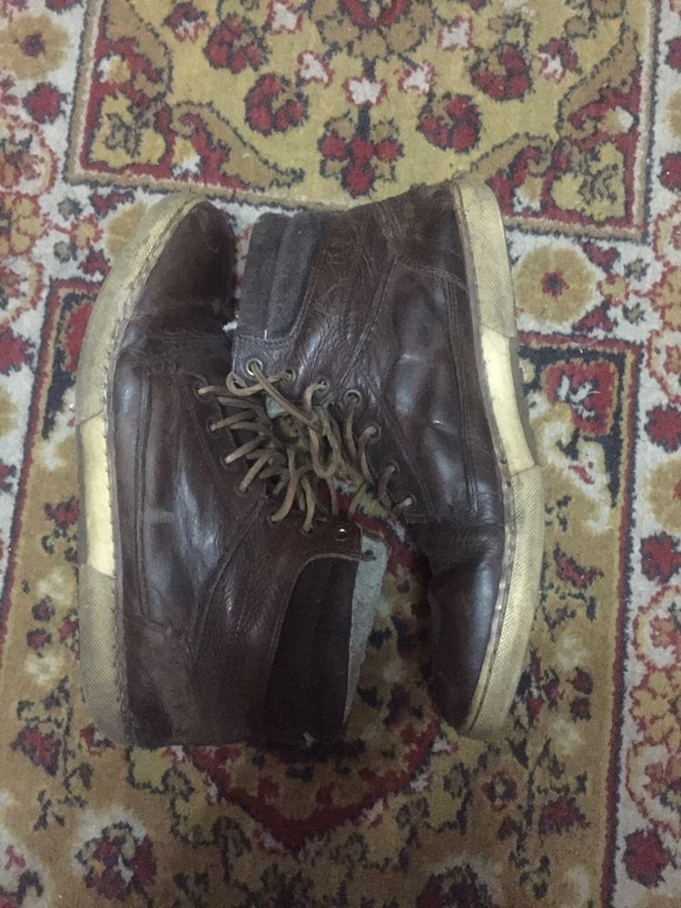Мужские ботинки,зима,кожа 42-43