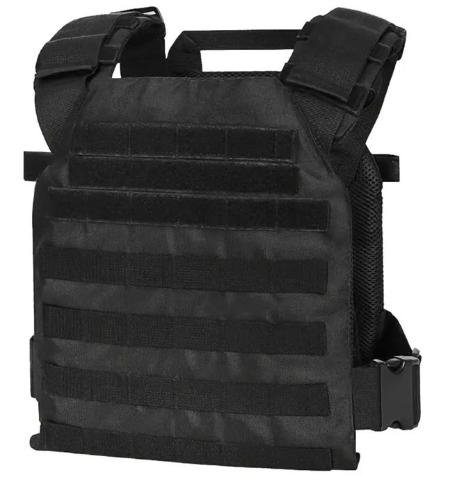 Універсальна Плитоноска (Чорна) з системою Molle