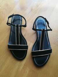 Sandały Zara czarne 36