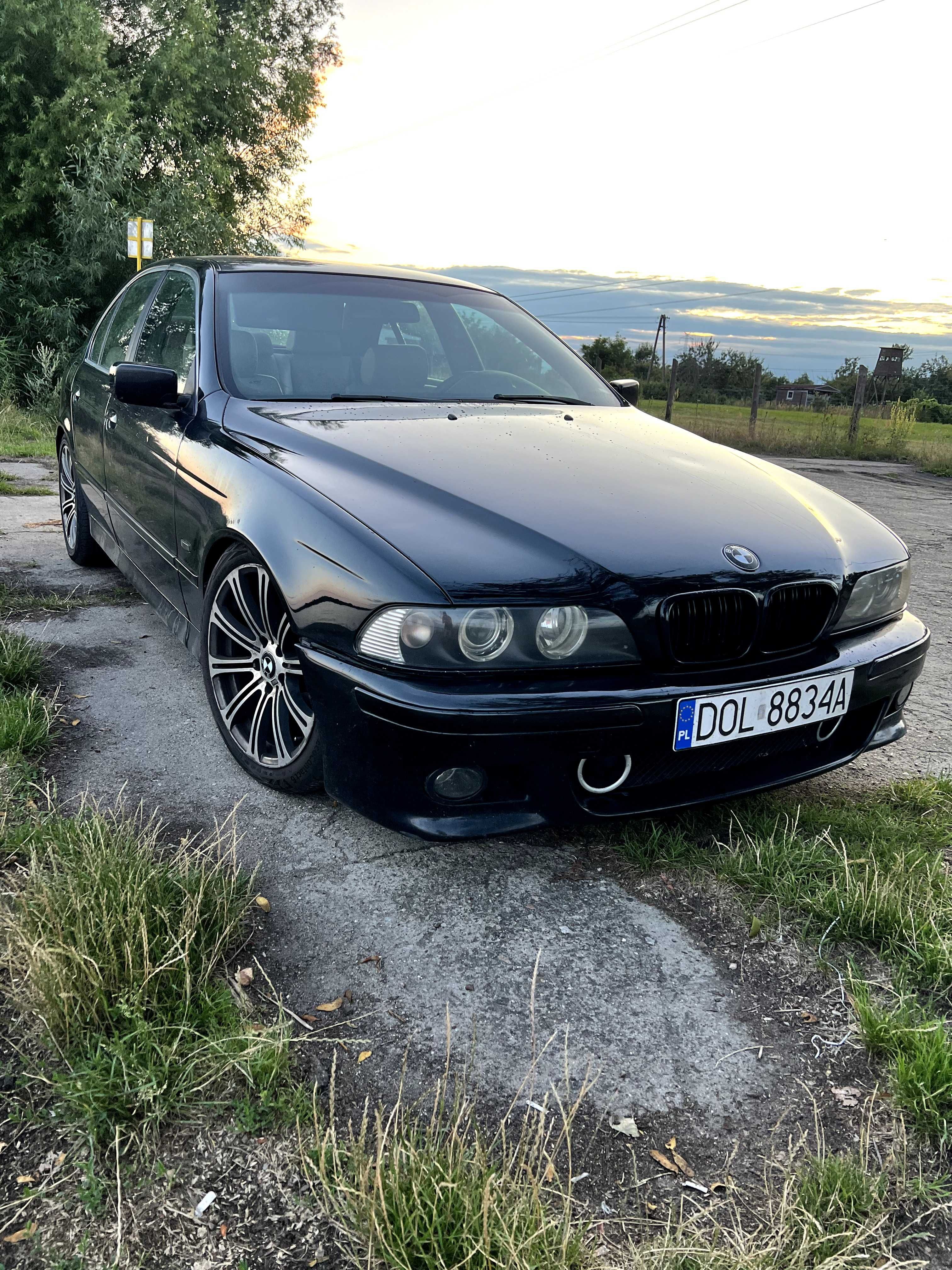 BMW e39 Automat 2,5 163KM obniżona Alu18/Alu16 Carplay+Nagłośnienienie