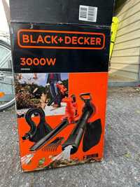 Dmuchawa/odkurzacz/rozdrabniarka ogrodowa 3000W firmy Black+Decker