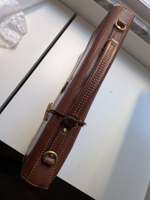 NOVA Platini pasta executiva de cabedal