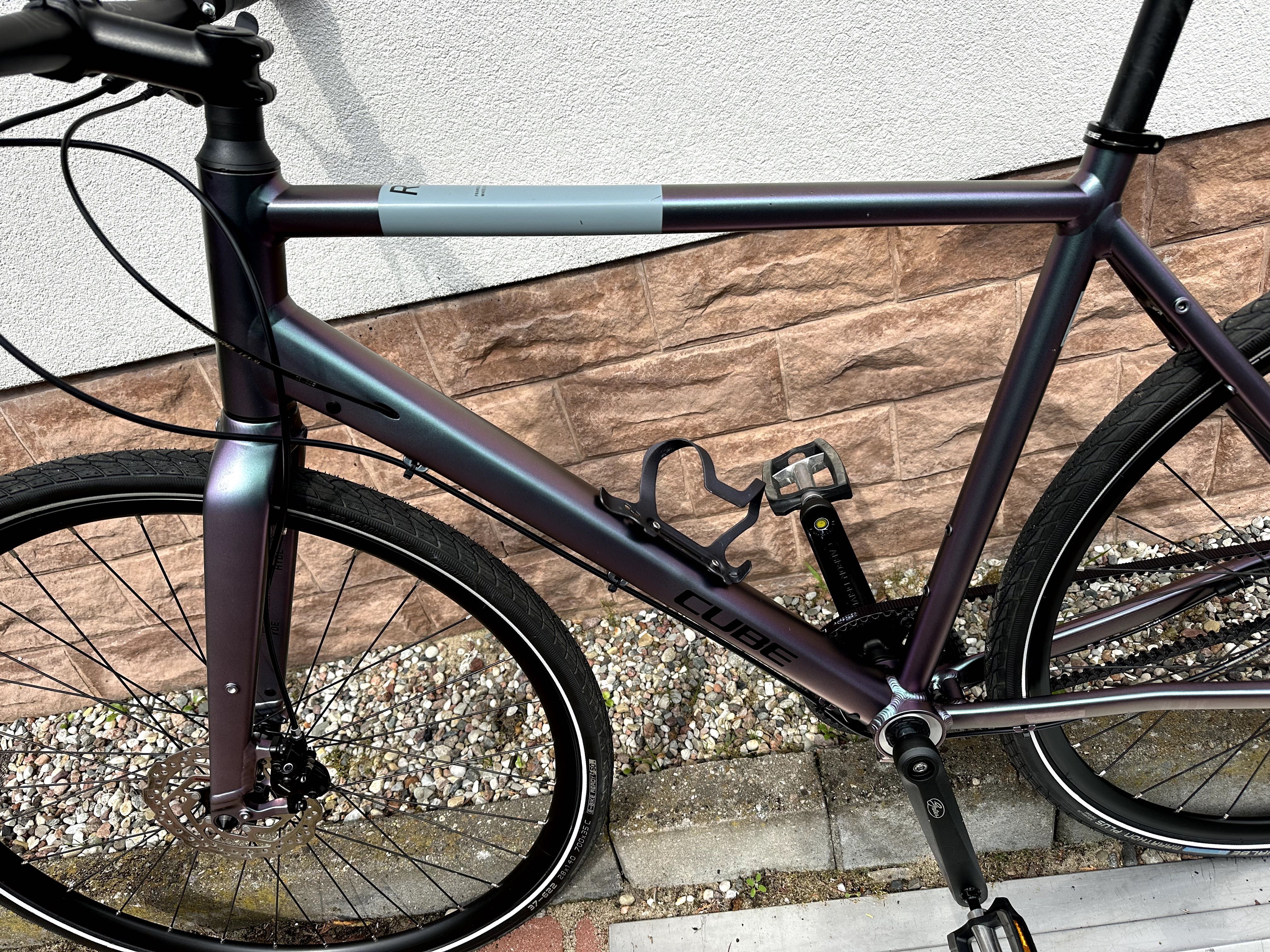 Jak nowy Cube Hyde Race Fitness -pasek Gates CDX  -Alfine 8-Kameleon