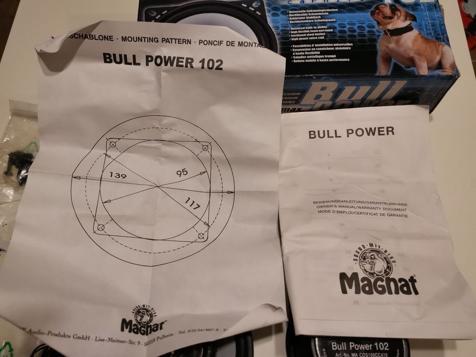 Kultowe głośniki Magnat Bull Power 60 W
