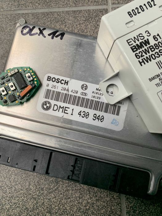 Bmw 316 318 e46 m43 1.9 komputer 1.430.940 zestaw startowy manual